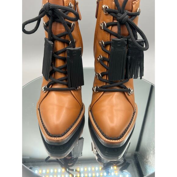 TOD’S $1,395 Sz 37.5 Gomma Tronchetto Boots - Picture 4 of 11